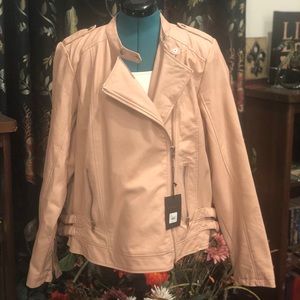 NWT Lane Bryant Faux Leather Jacket